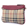 Burberry Haymarket Check Nylon Peyton Crossbody Secondhand