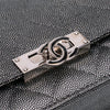 Chanel Quilted Metallic Caviar Golden Class Wallet On Chain Secondhand