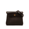 Hermès Military Toile and Vache Hunter Herbag Zip 20 Secondhand
