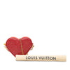 Secondhand Louis Vuitton Monogram Embossed Lambskin Fall In Love Sac Coeur Heart on Chain