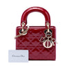 Dior Mini Patent Cannage Lady Dior Secondhand