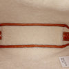 Miu Miu Large Shearling Trimmed Calfskin Logo Beau Shoulder Bag Secondhand
