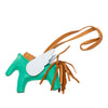 Hermès Milo Lambskin and Swift Grigri Rodeo Pegase Bag Charm PM Secondhand