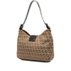 Fendi Zucchino Canvas Shoulder Bag Secondhand