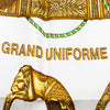 Hermès Grand Uniforme Silk Scarf 90 Secondhand