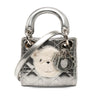 Dior Micro Metallic Lambskin Cannage Bear Lady Dior Secondhand
