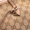 Gucci GG Canvas and Leather Bree Tote Secondhand