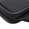 Prada Saffiano Trimmed Tessuto Buckle Messenger Bag Secondhand