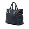Secondhand Prada Soft Calfskin Open Convertible Shopping Tote