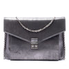 Dior Metallic Leather Shadow Soft Pouch on Chain Secondhand