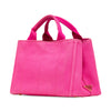 Prada Small Canvas Canapa Logo Satchel Secondhand