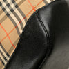 Burberry Haymarket Check Canvas Handbag Secondhand