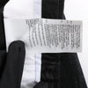 Secondhand Just Cavalli Stripped Wool Trousers in Black, Size 46 IT