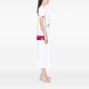 Miu Miu Bicolor Goatskin Madras Wallet on Chain Secondhand
