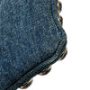 Prada Denim Borchie Wristlet Pouch Secondhand