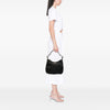 Prada Saffiano Trimmed Tessuto Shoulder Bag Secondhand