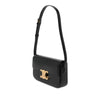 Celine Shiny Calfskin Triomphe Claude Shoulder Bag Secondhand