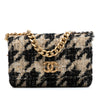 Chanel Houndstooth Tweed 19 Wallet On Chain Secondhand