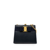 Ferragamo Leather Vara Bow Kiss Lock Chain Crossbody Secondhand