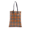 Burberry House Check Coated Canvas Tote Secondhand
