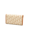 Dior Diorissimo Trotter Coated Canvas Romantique Long Wallet Secondhand