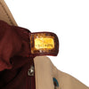 Secondhand Chanel CC Bicolor Quilted Calfskin and Caviar Single Flap