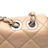 Secondhand Chanel CC Bicolor Quilted Calfskin and Caviar Single Flap