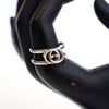 Gucci Sterling Silver Interlocking G Ring Secondhand