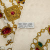 Chanel Jewelry Print Carre Silk Scarf Secondhand
