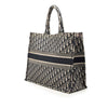 Dior Large Oblique Embroidered Canvas Book Tote Secondhand