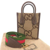 Gucci Mini Jumbo GG Canvas Web Satchel Secondhand