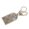 Louis Vuitton Brass Damier Porte Cles Address Bag Charm and Key Holder Secondhand