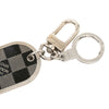 Louis Vuitton Brass Damier Porte Cles Address Bag Charm and Key Holder Secondhand