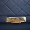 Chanel Small Quilted Grained Calfskin Label Click Flap Secondhand