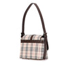 Burberry House Check Canvas Flap Shoulder Bag Secondhand
