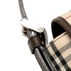 Burberry House Check Canvas Flap Shoulder Bag Secondhand