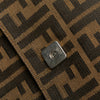 Fendi Zucca Canvas Shoulder Bag Secondhand