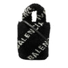 Balenciaga Faux Fur Logo Everyday Phone Holder Secondhand
