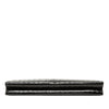Saint Laurent Croc Embossed Patent Midnight Clutch on Chain Secondhand