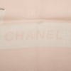 Chanel Logo Ribbon Print Silk Scarf Secondhand