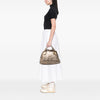 Gucci Large Metallic Calfskin Hysteria Satchel Secondhand