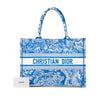 Dior Medium Canvas Embroidered Dioriviera Toile De Jouy Book Tote Secondhand