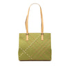 Burberry Stitched Supernova Check Canvas Tote Secondhand