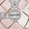 Secondhand Chanel CC Camellia and Quilted Printed Silk Scarf 90