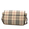 Secondhand Burberry House Check Canvas Flap Crossbody