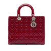 Dior Large Patent Cannage Lady Dior Secondhand