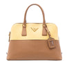 Prada Medium Bicolor Saffiano Lux Promenade Satchel Secondhand