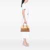 Prada Medium Bicolor Saffiano Lux Promenade Satchel Secondhand