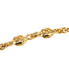 Secondhand Chanel Gold Plated CC Clover Pendant Necklace