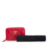 Chanel Quilted Lambskin Acrylic Coco Love Coin Pouch Secondhand